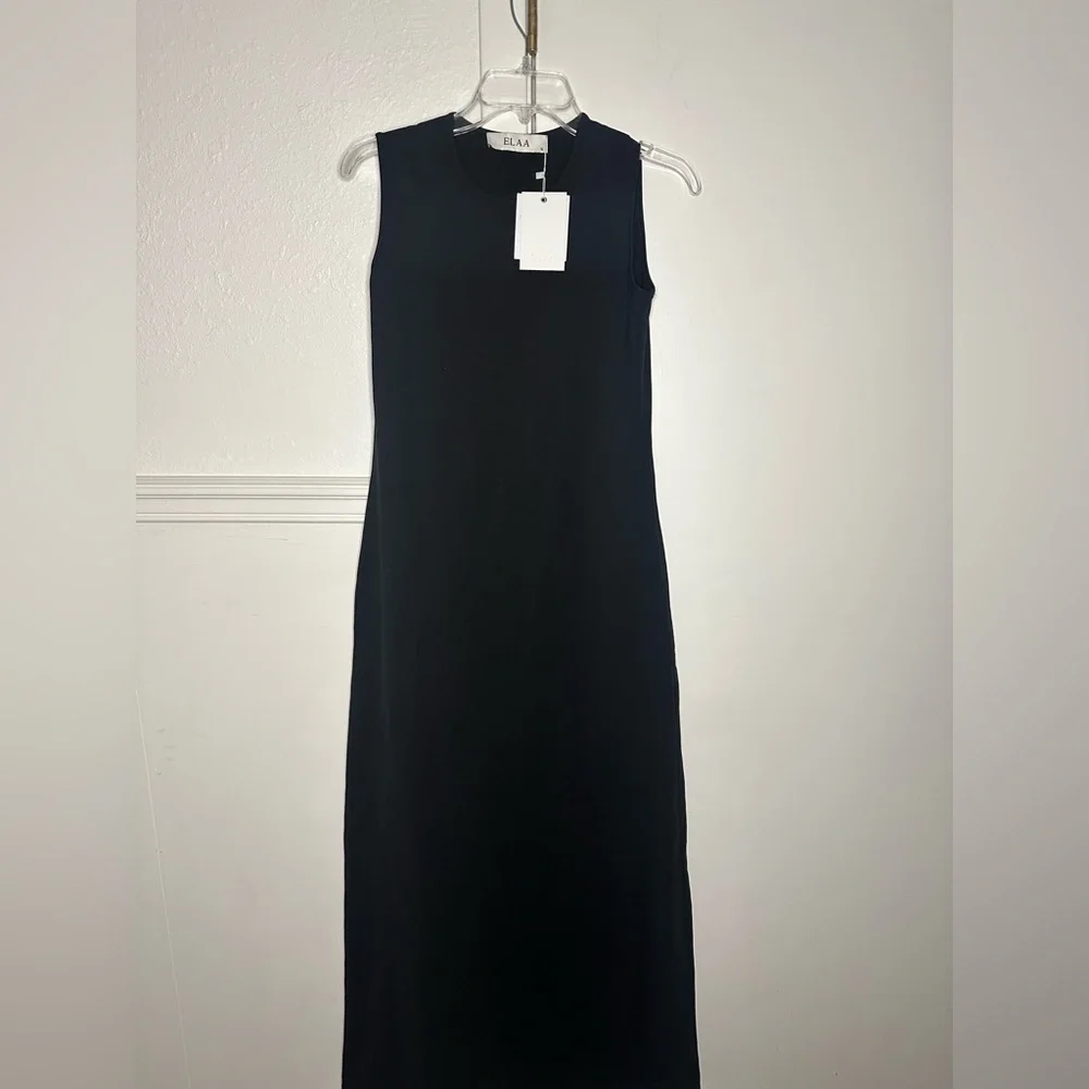 Elaa Elegant Black Maxi Sleeveless Dress size S - Picture 1 of 4